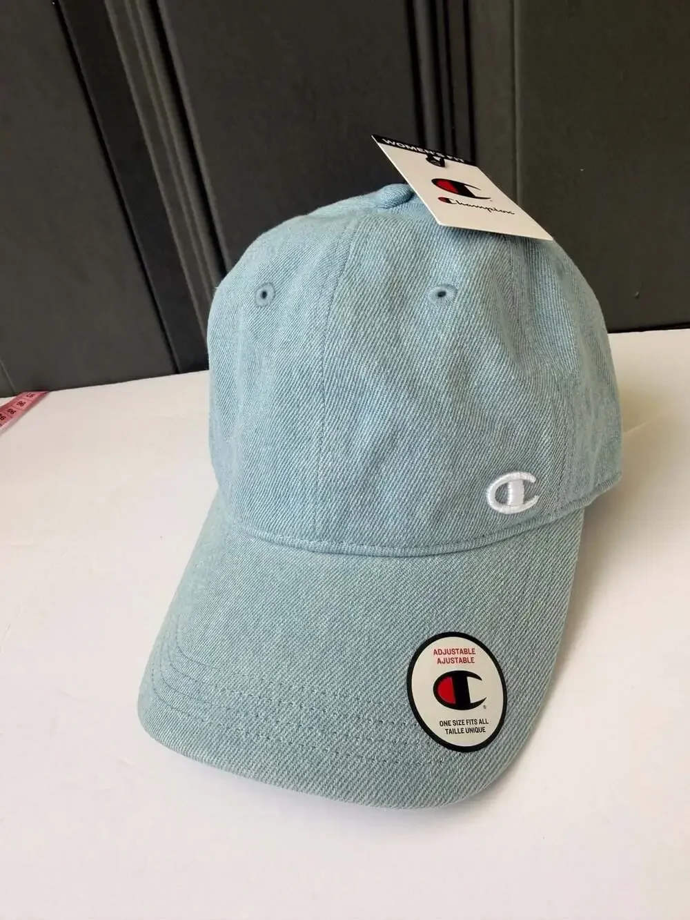 Champion Women's Fit Denim Adjustable Baseball Cap